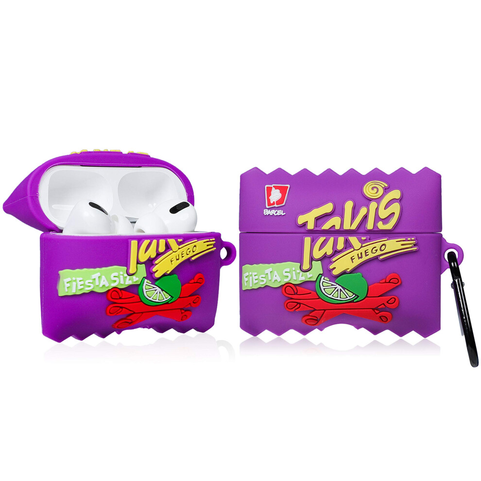 Oqplog For Airpod Pro 2019/Pro 2 Gen 2022 Case - Taki Biscuit Food Cute 3D Cartoon Funny Kawaii For Airpods Pro Soft Silicone Cover Fashion 791759963844