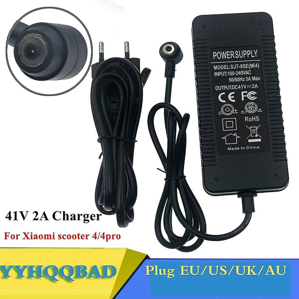 (AU) 41v 2a Battery Charger For Xiaomi 4 Mi4 Electric Scooter 4pro Ebike