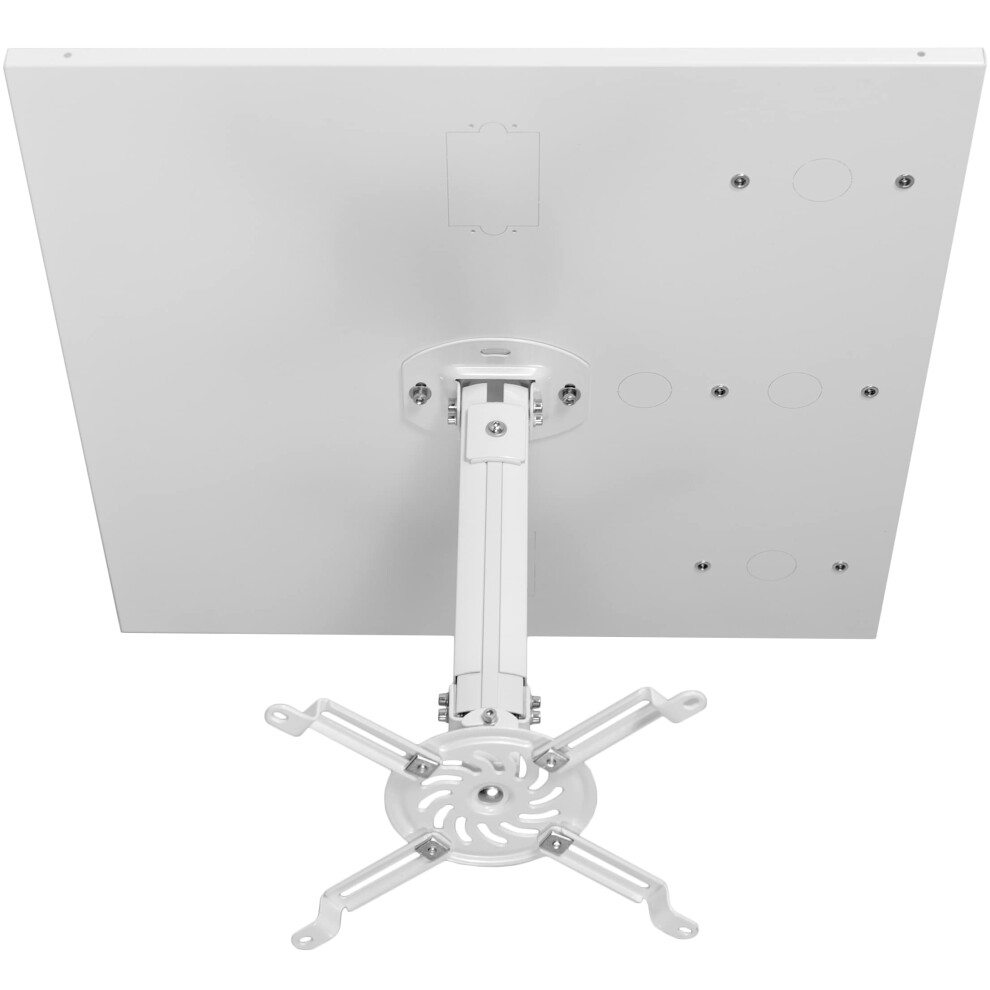 VIVO Universal Adjustable 2 x 2 feet Drop Ceiling Extending Projector Mount  Suspended Drop-in Ceiling Height Adjustable Projection Mounting