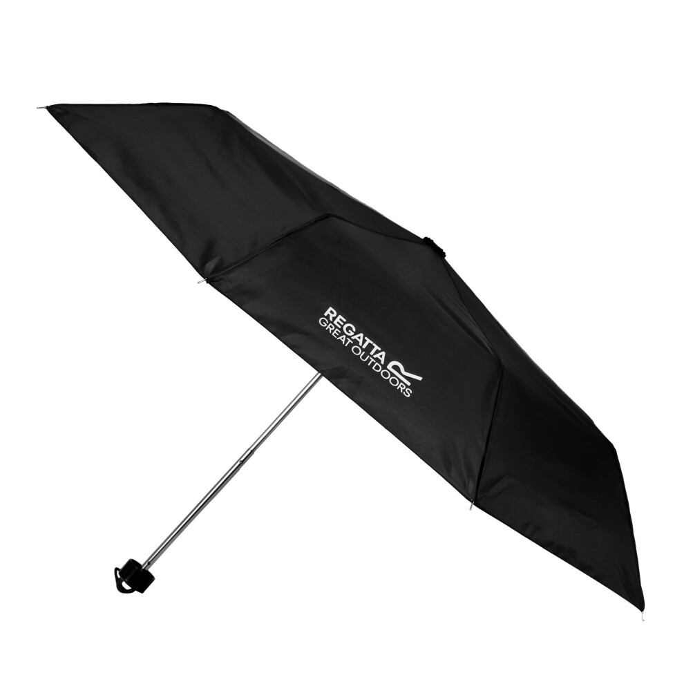 (One Size, Black) Regatta 19in Folding Umbrella