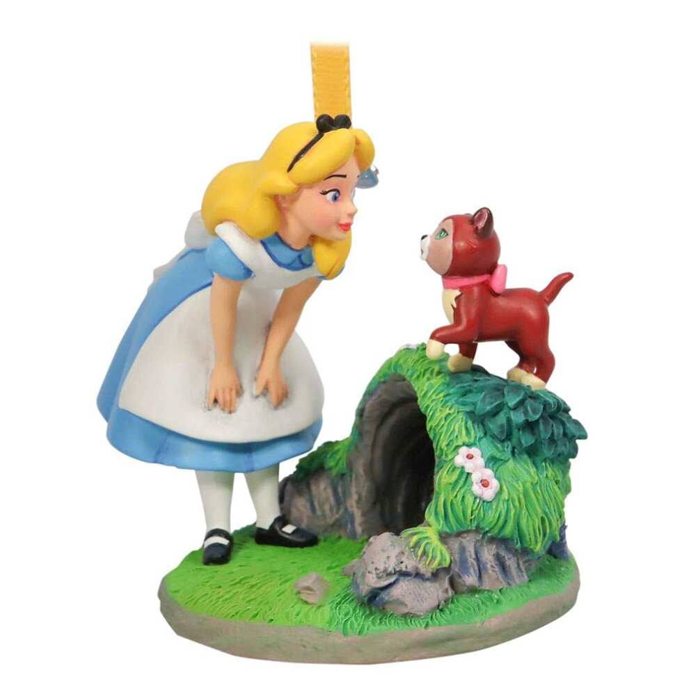 Disney Alice and Dinah Sketchbook Ornament - Alice in Wonderland