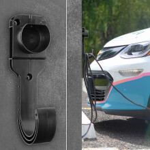 Wall Ev Charger Cable Holder Gun Head Socket For Type1 Type2 Evse J1772 Connector Eu Plug