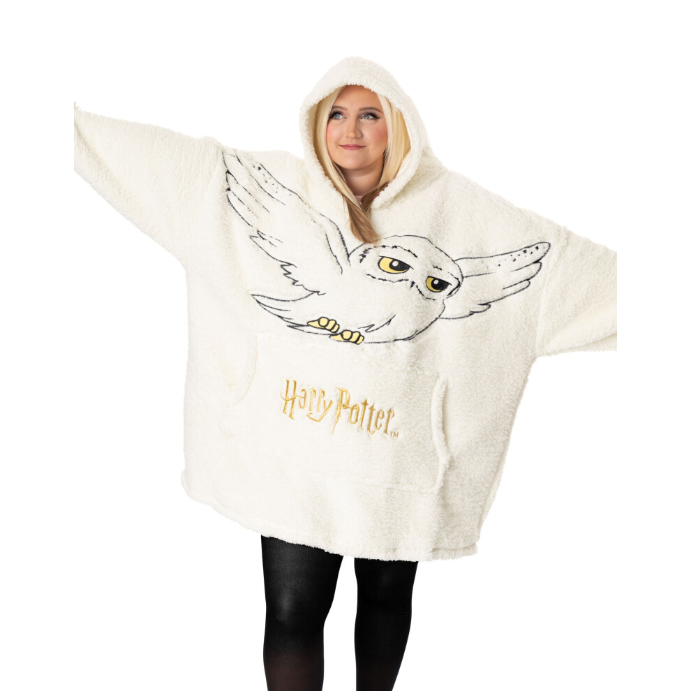 Harry Potter Blanket Hoodie (Womens Beige)