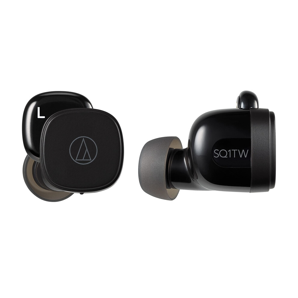 Audio-Technica ATH-SQ1TWBK Wireless in-Ear Headphones  Black