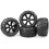 Aimrock 17mm Hex Fälgar och Däck för RC Bil, 4PCS 5