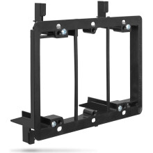 Fosmon Low Voltage Mounting Bracket (3 Gang) (Mounting Screws Included) for Telephone Wires Network Cables HDMI Coaxial and Speaker Cabl