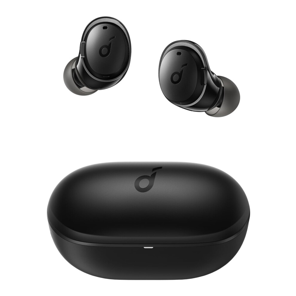 Soundcore by Anker Life A3i Noise Cancelling Wireless Earbuds  Bluetooth 5.2  Hybrid ANC  Deep Bass  AI-Enhanced Calls with 6 Mics  40H Play