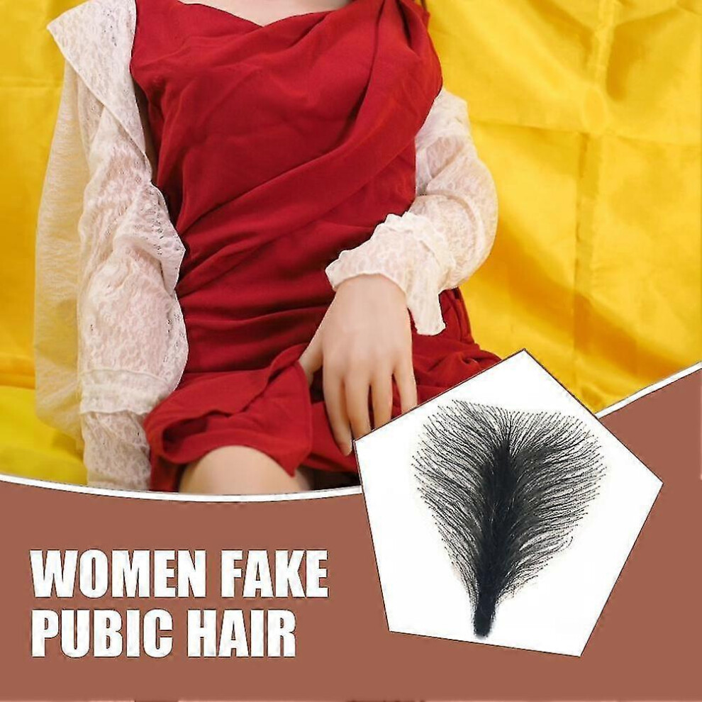 Body Hair Fake Pubic Hair Stickers Silicone Doll Simulation Pubic Hair-image