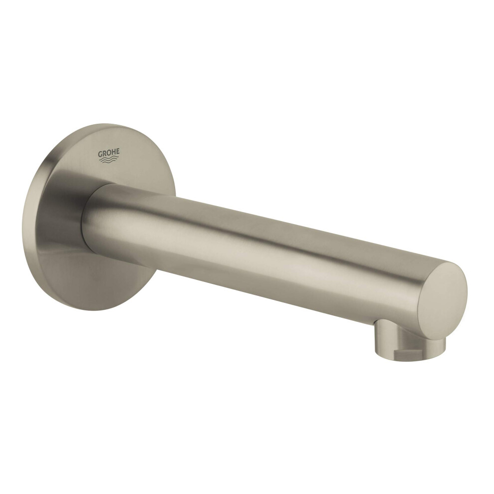 GROHE 13274EN1 Concetto Bathtub Faucet Tub Spout  Brass  Brushed Nickel Infinity Finish