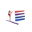 Dripex (Purple) 7FT Folding Gymnastics Balance Beam 1