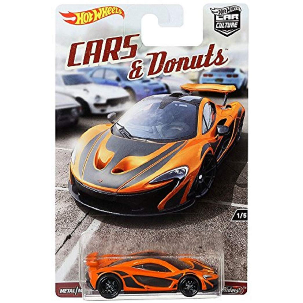 Hot Wheels Mattel Car Culture Cars & Donuts McLAREN P1 1/5