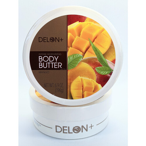 Manteca Corporal Hidratante Intensa DELON, Mango, 6.9 oz 2