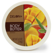 Manteca Corporal Hidratante Intensa DELON, Mango, 6.9 oz