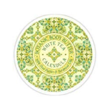 Greenwich Bay Trading Company Botanic Body Butter Shea en Cocoa 8oz Tub (Witte Thee Calendula)