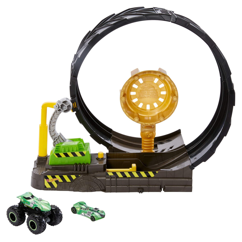 Il Set Da Gioco Hot Wheels Monster Trucks Epic Loop Challenge Include Monster Truck E Auto Hot Wheels In Scala 1:64, Dai 3 Anni In Su.-image