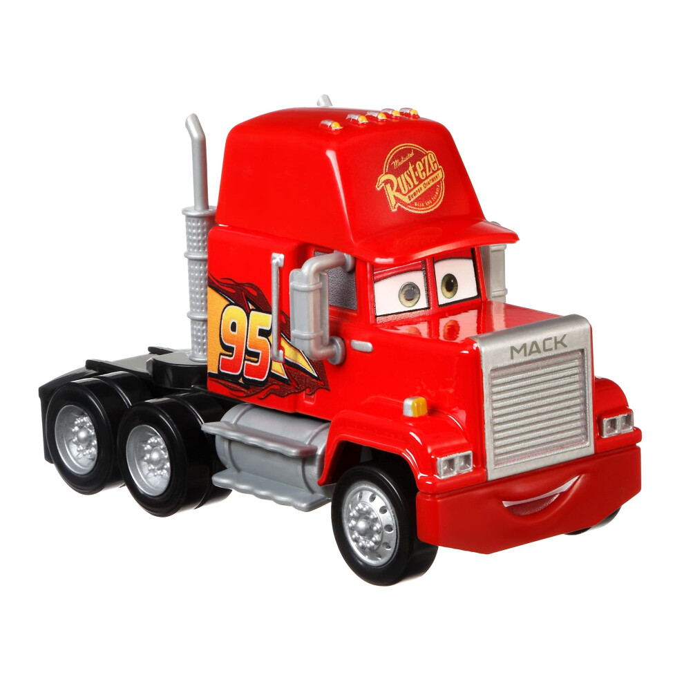 Disney Cars Toys and Pixar Cars Die-Cast Oversized Mack Vehicle  Collectible Toy Truck Gifts for Kids Age 3 and Older  Multicolor