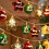 9.84ft 20LED Star Snowflake Led String Lights Battery operated 4
