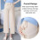 (XXL, Apricot) Summer Ice Silk Spring And Summer Wide-leg Pants Nine-point Pants Tide Mother Wear Straight Tube Loose Stomach Lift Pants 5