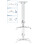 Vivo VIVO Universal Extending Ceiling Projector Mount  Height Adjustable Projection  White  MOUNT-VP02W 3