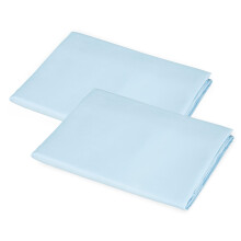American Baby Company 2-Pack 100% Katoen Percale Peuter Bedlakens, Blauw, 23" x 40", Ademend