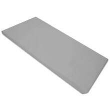 American Baby Company Microfiber Ledikantlaken voor Kinderen, Grijs, 24" x 48" x 4"