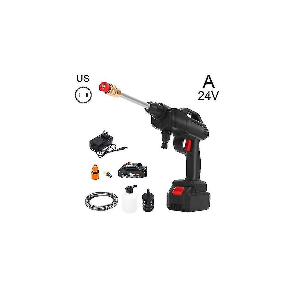 Portable Car Cordless High Pressure Washer Jet Water Wash Cleaner Gun Superb