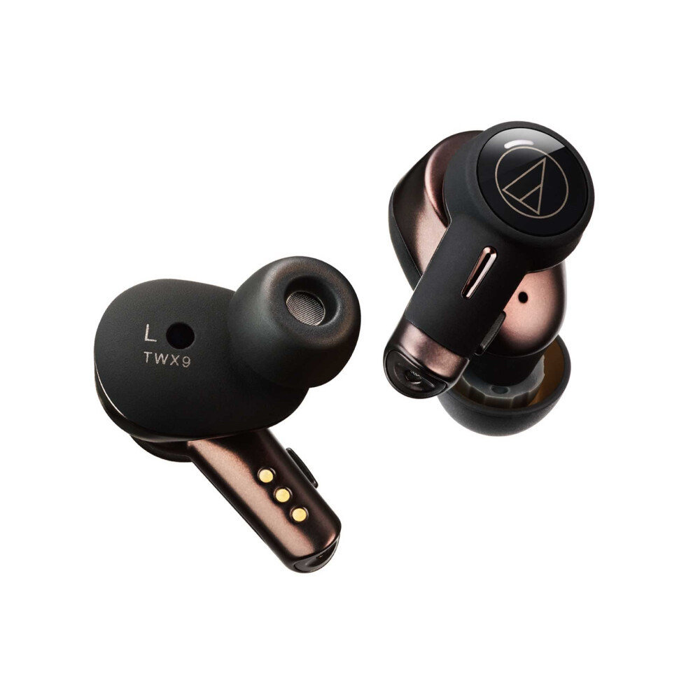 Audio-Technica ATH-TWX9 Wireless Earbuds  Premium Listening Experience with Bluetooth Wireless  Noise-Cancellation  High-Resolution Drivers