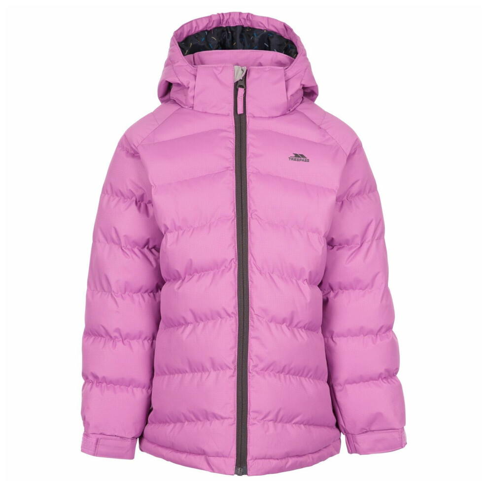 (5/6 Years, Deep Pink) Trespass Childrens Girls Amira Casual Jacket