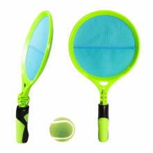 Franklin Sports Throw 'N Stick Toss + Catch Game pre deti - Samolepiaca tenisov lopticka - Obsahuje (2) chytacie rukavice s r ckami + (1) loptic