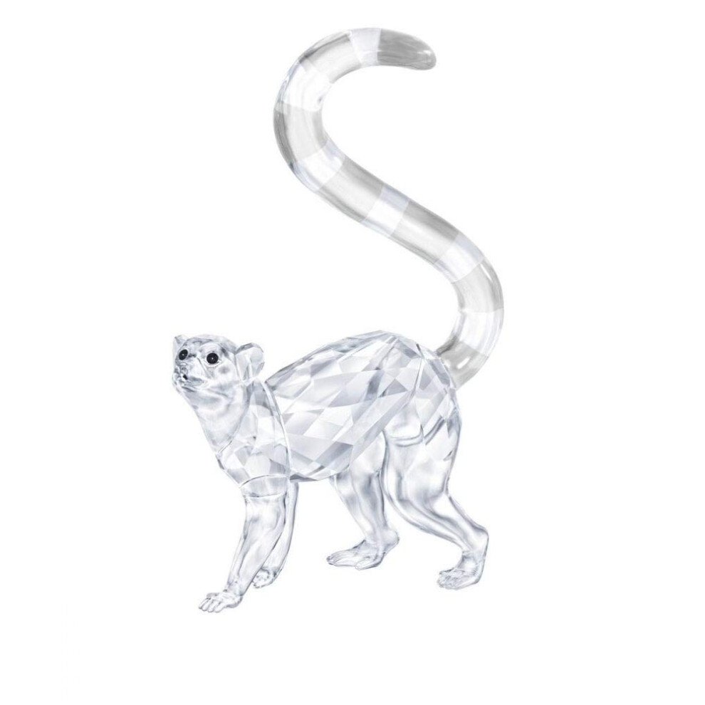 SWAROVSKI Lemur Figurine Crystal White 9.9 x 6.2 x 2.6 cm