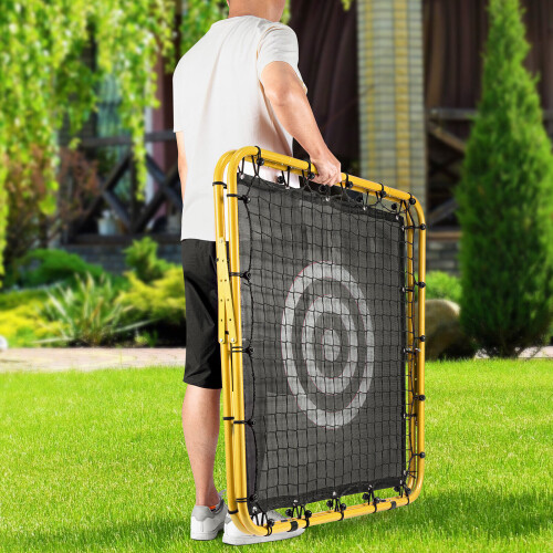 Double-Sided Football Training Net Soccer Target Goal Rebounder 1