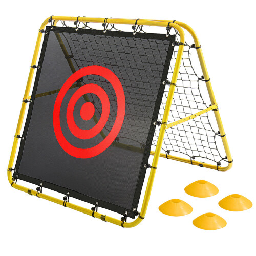 Double-Sided Football Training Net Soccer Target Goal Rebounder 2