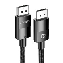 Punottu videokaapeli 2 x DisplayPort 1.4 uros-uros UGREEN 80393 3m