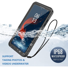 Galaxy S20 FE 4G/5G Waterproof Full-Body Case with Built-in Screen Protector - IP68, Shockproof, Dustproof, Snowproof