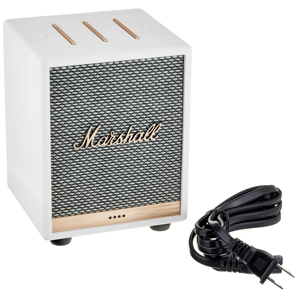 Marshall Uxbridge Home Voice Speaker with Amazon Alexa Built-in  White