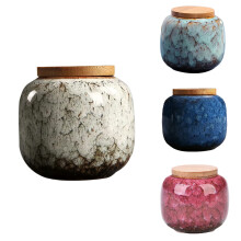 NS Online Small Urns Keepsake of 4 - Ceramic Decorative Cremation Urns Set 4 Piece For Human Ashes Memorial - Hedra din lskade frlorade