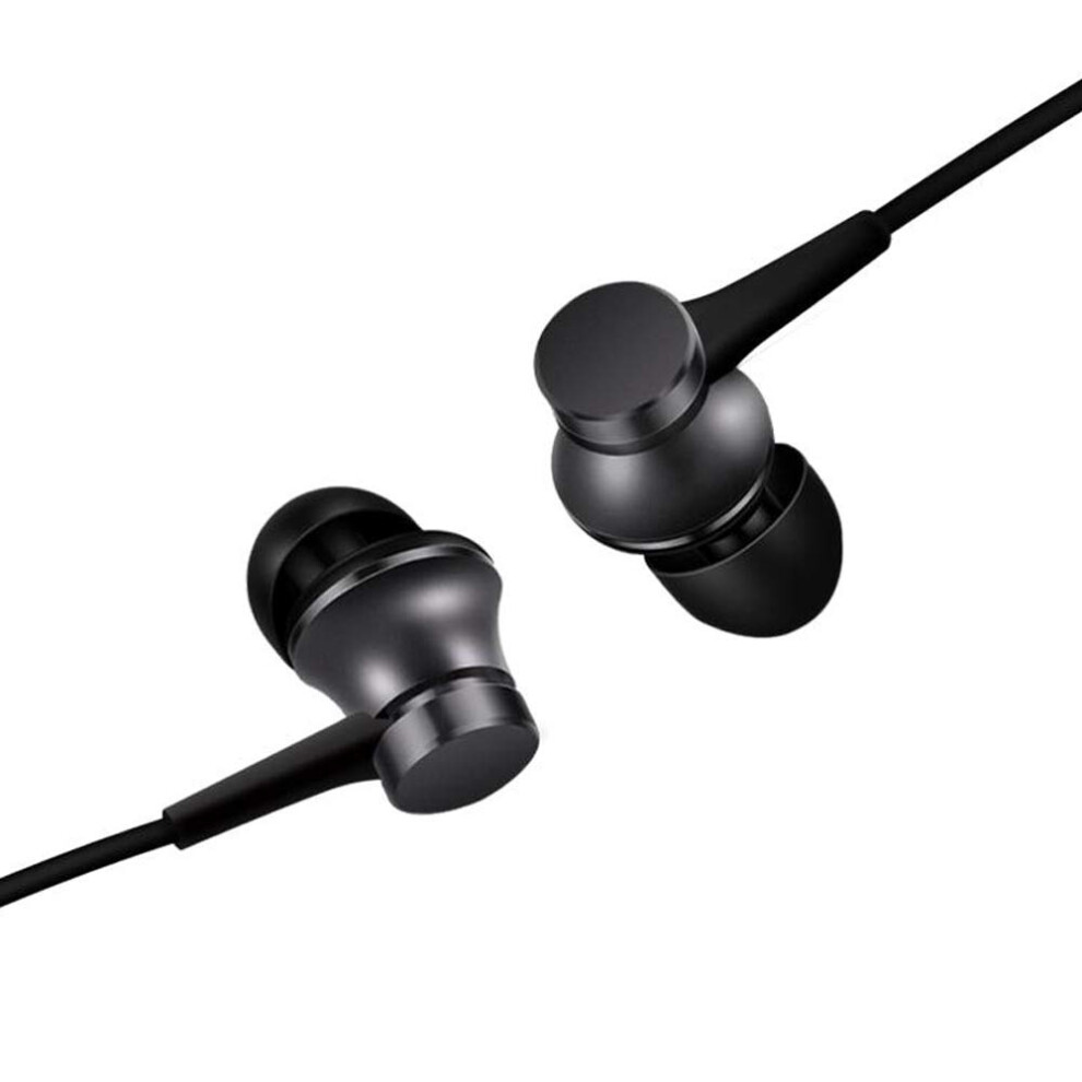 Xiaomi Mi in-Ear Headphones Basic  Piston in-Ear Headphones Earphones Earbuds Headset with Remote & Mic  Black