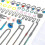 63 Pcs Knitting Kit - Knitting Tools With Tool Kit Accessories Box And 2 Knitting Hooks 5
