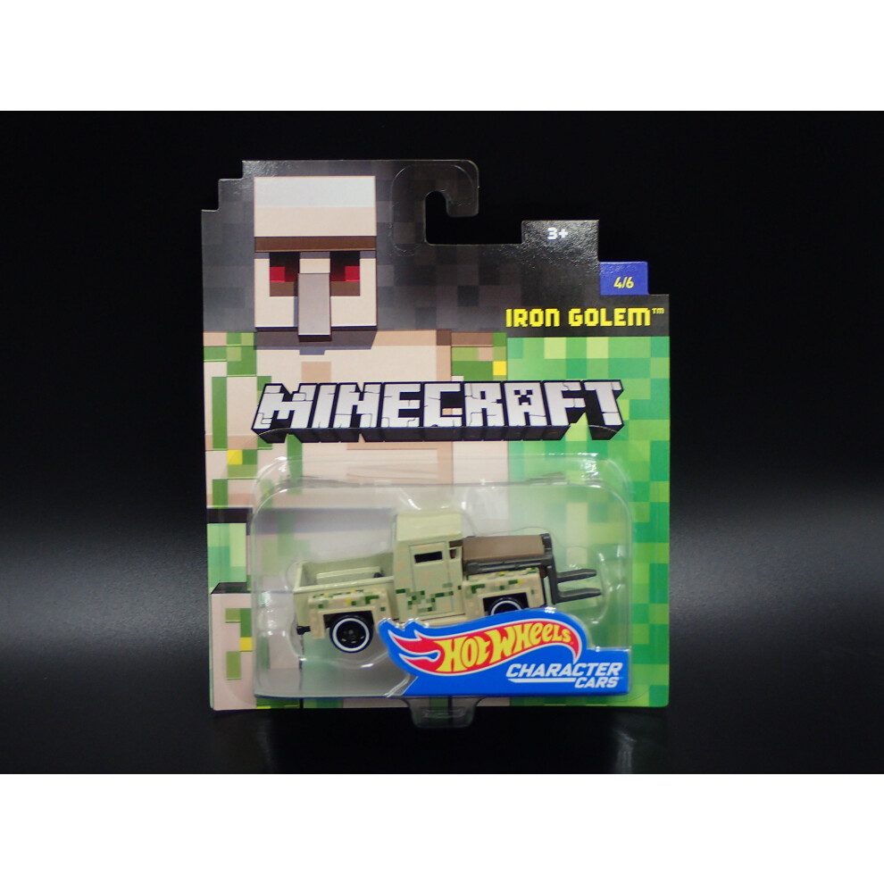 Hot Wheels Minecraft Iron Golem Vehicle