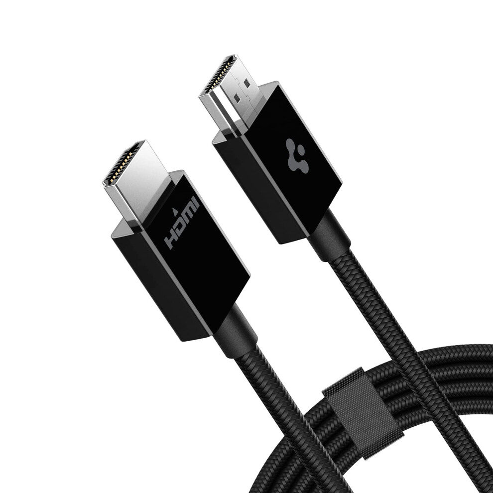 Spigen 8K HDMI Cable 6.6ft 48Gbps Ultra High Speed HDMI 2.1 Certified 8K 60Hz 4K 120Hz Dynamic HDR eARC Dolby Vision HDMI for MacBook M2 M1