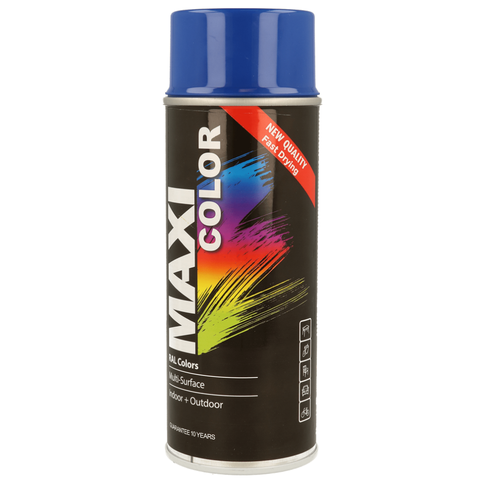 Maxicolor Blue Spray Paint Gloss Ultra Marine 400Ml Mx5002 - Image 3
