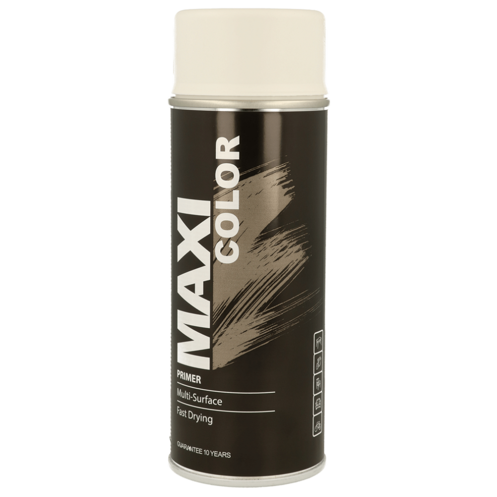 Maxicolor Primer White Paint 400Ml Wood Metal Plastic Fast Dry Indoor Outdoor 8711347208821 - Image 5