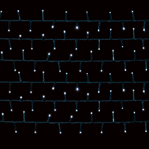 Premier Premier Christmas Garland String Lights White 240 LED 6M Timer 2