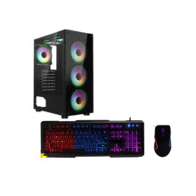 Gaming PC Tower intel core i5-6th, 16GB RAM, 4TB HDD, 256GB SSD, keyboard + mouse SALE