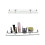 Living And Home (50CM) Tempered Glass 6MM Wall-Mounted Bathroom Shelf 4