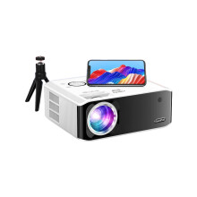 (15000L Native 1080P 4K Supported) XuanPad 1080P Projector - 5G WiFi, Bluetooth, 4K Support, Keystone Correction, Mini with Screen