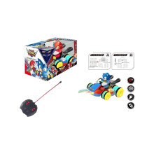 (Sonic) Remote Control Car With Music Lights Children Xmas gifts