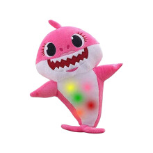 Baby Shark Plush Toy Soother With Music And Night Lights Singing Gift Kids