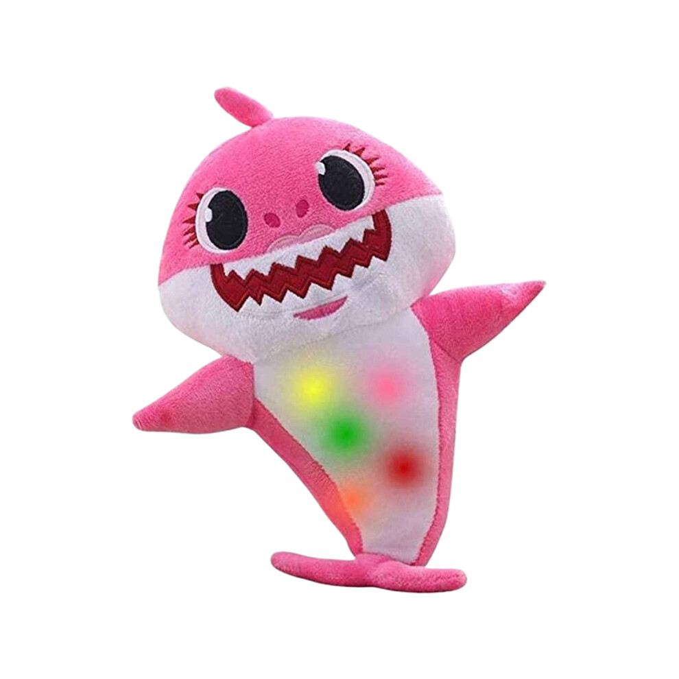 Baby Shark Plush Toy Soother With Music And Night Lights Singing Gift Kids