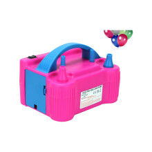 Portable 600W Electric Air Balloon Pump 2Nozzle Automatic Party